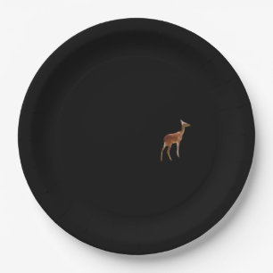 Oh Deer Minimal Design  Paper Plate