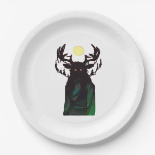 Oh Deer Minimal Design  Paper Plate