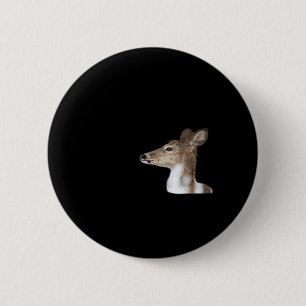 Oh Deer Minimal Modern Design 2 Inch Round Button