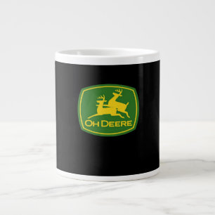 Oh Deer Minimal Modern Design Large Coffee Mug