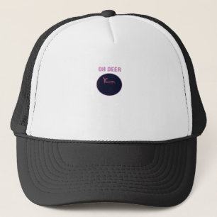 Oh Deer Modern Aesthetic  Trucker Hat
