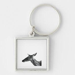Oh Deer Modern Aesthetic Vibe  Keychain