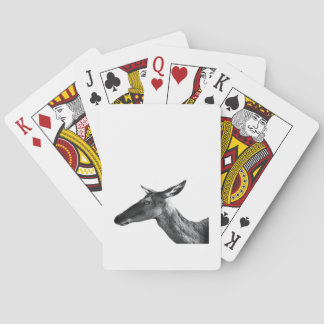 Oh Deer Modern Aesthetic Vibe Playing Cards
