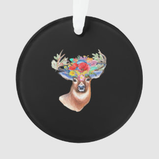 Oh Deer Modern Artistic Style Acrylic Ornament