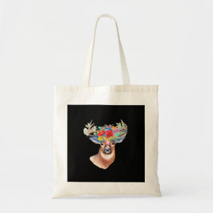 Oh Deer Modern Artistic Style Tote Bag