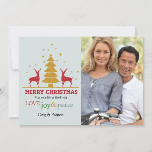 Oh Deer Photo Holiday Card