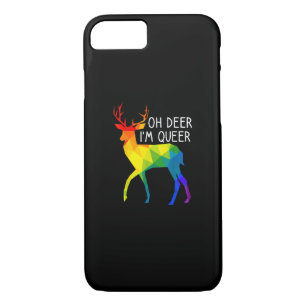 Oh Deer Queer LGBTQ Pride Celebration Month  Case-Mate iPhone Case