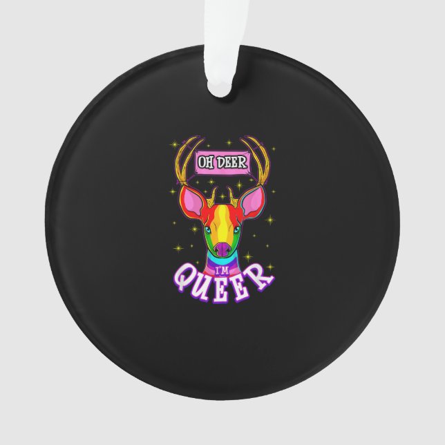 Oh Deer Queer Pride Month Celebration Gift (devant)