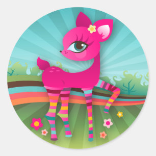 Oh Deer! Rainbow Fun Stickers