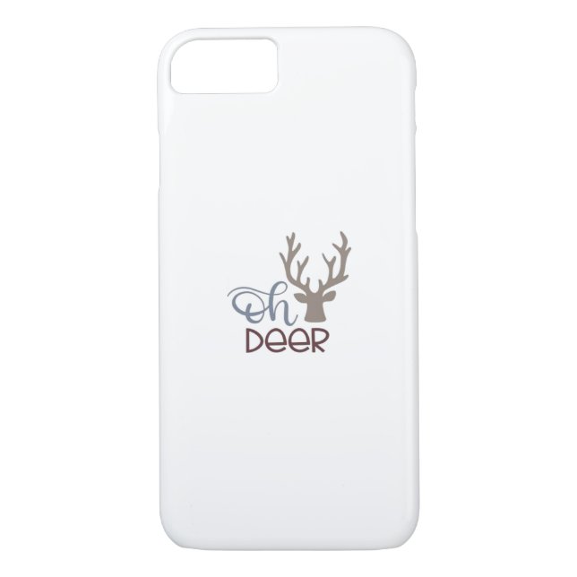 Oh Deer Retro Classic Design  Case-Mate iPhone Case (Back)