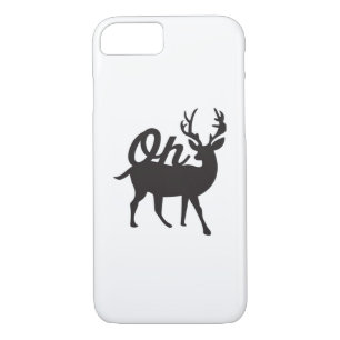 Oh Deer Retro Classic Vibe Case-Mate iPhone Case