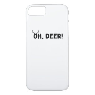 Oh Deer Simple Aesthetic Case-Mate iPhone Case