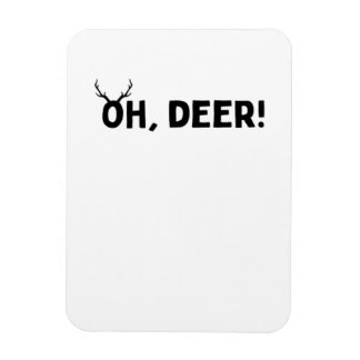 Oh Deer Simple Aesthetic Magnet