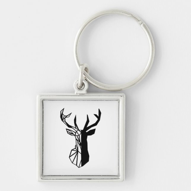Oh Deer Soft Minimal Vibe  Keychain (Front)