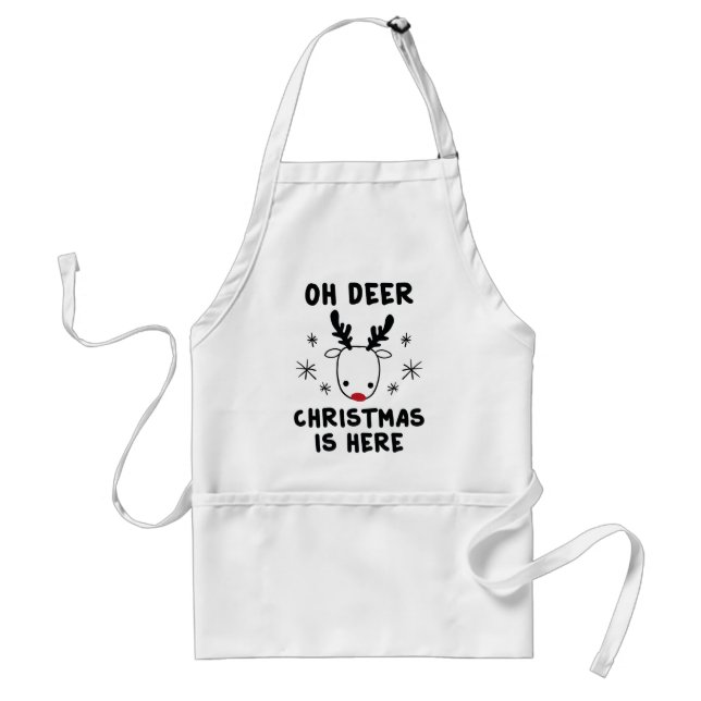 Oh Deer Standard Apron (Front)