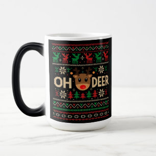 Oh Deer Ugly Christmas Sweater Mug