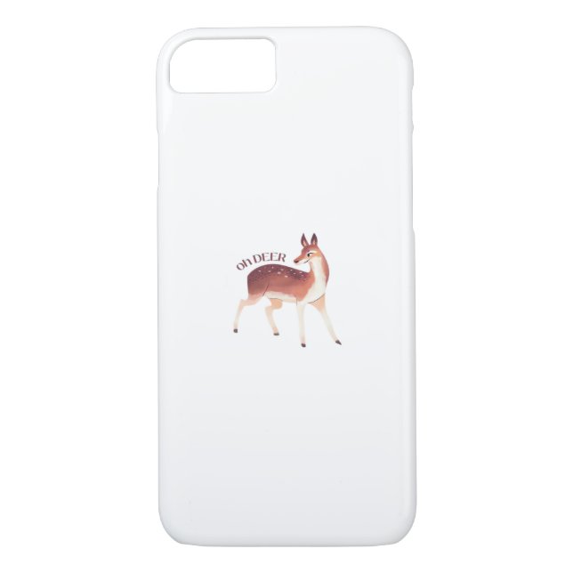Oh Deer Whimsical Creative Design  Case-Mate iPhone Case (Back)