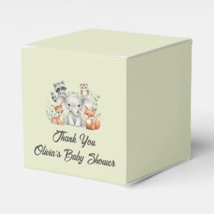 Oh Deer Woodland Baby Shower Favour Box