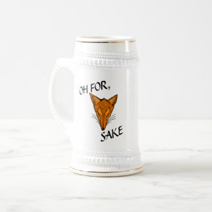 OH FOR FOX SAKE BEER STEIN