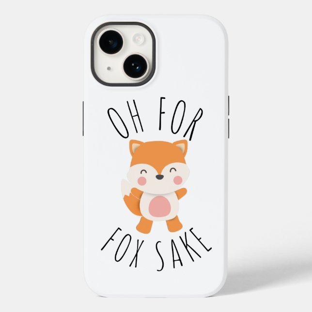 Oh for Fox Sake Case-Mate iPhone Case (Back)