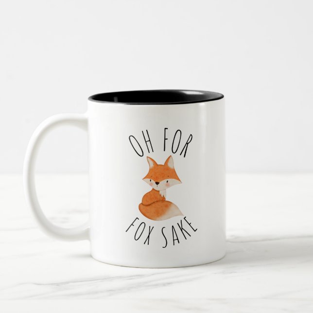 Oh for Fox Sake       Coffee Mug (Left)