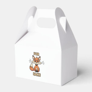 oh for fox sake favor box