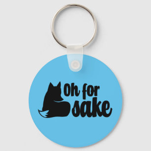 Oh For Fox Sake Keychain