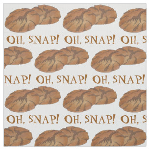 Oh (Ginger) Snap Amish PA Dutch Gingersnap Cookies Fabric