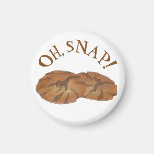 Oh (Ginger) Snap Amish PA Dutch Gingersnap Cookies Magnet