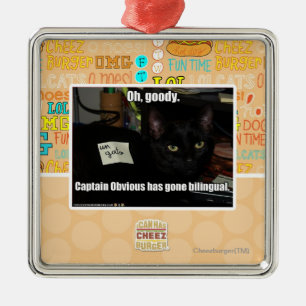 Oh, goody. metal ornament