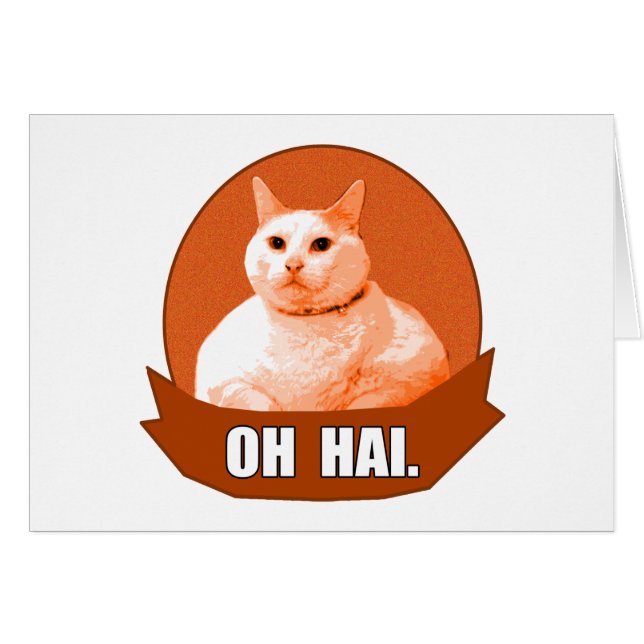 OH HAI. (Devant horizontal)