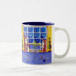 Oh Hanukkah! Pembroke Welsh Corgi Mug<br><div class="desc">Celebrate the Festival of Lights with this whimsical Pembroke Welsh Corgi mug! A lovely gift for yourself or a friend. Original art by Cathy Santarsiero</div>