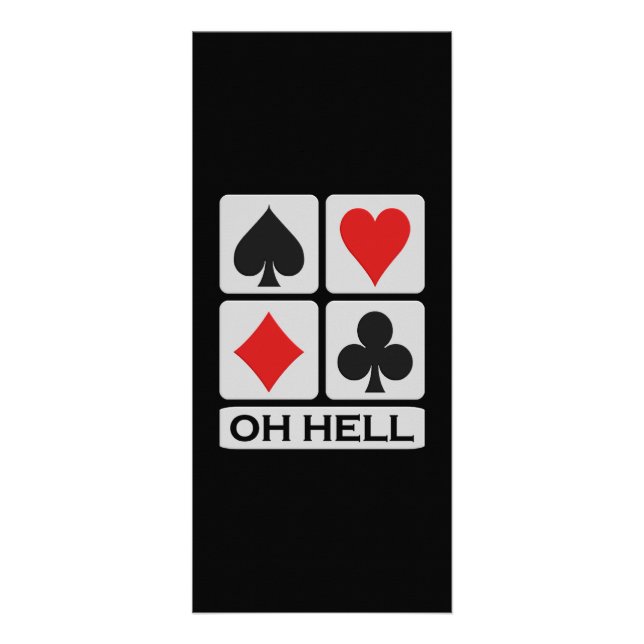 Oh Hell carte rack (Devant)