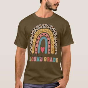 Oh Hey 2nd Second Grade Back To School Rainbow Pre T-Shirt