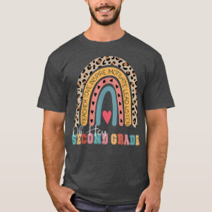 Oh Hey 2nd Second Grade Back To School Rainbow T-S T-Shirt