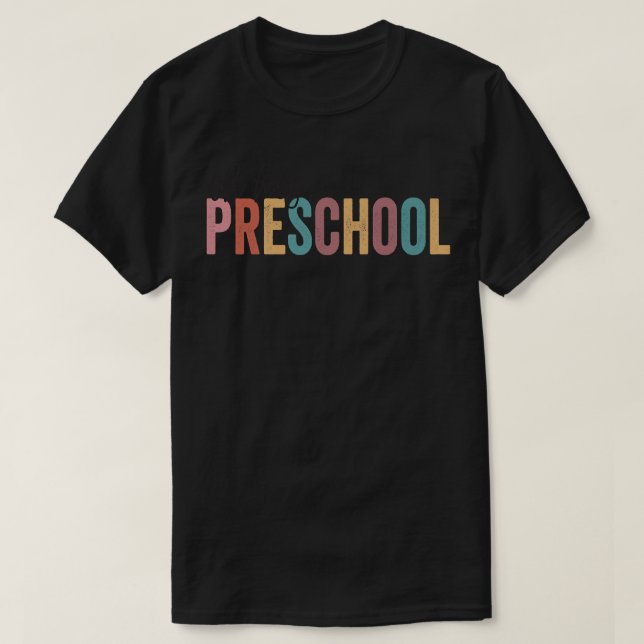 Oh Hey Preschool Last Day of School  First Day Of  T-Shirt (Design Front)