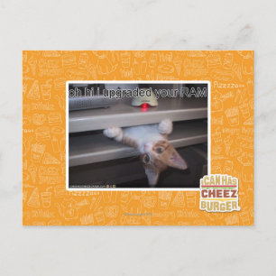 oh hi i upgraded your RAM Postcard