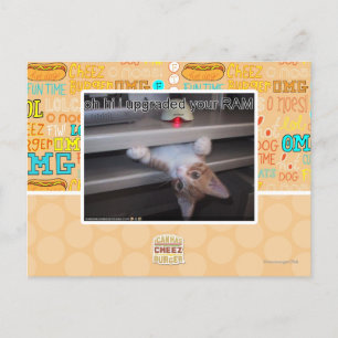 oh hi i upgraded your RAM Postcard