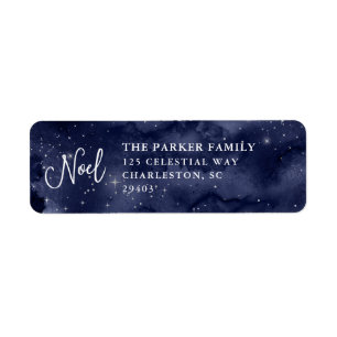 Oh Holy Night   Étoiles à Noël Noel bleu foncé