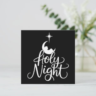 Oh Holy Night Family Christmas Nativity Scene Xmas Holiday Card