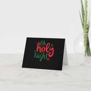 Oh holy night invitation