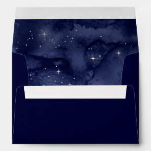 Oh Holy Night   Stars at Christmas Dark Blue Envelope