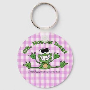 Oh, Hoppy Day-Frog Keychain