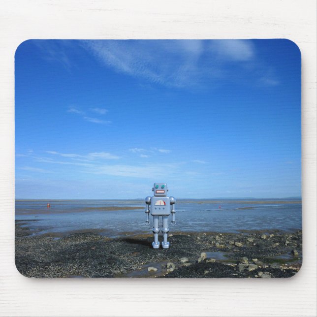 Oh I do Like to be Beside the Seaside Mouse Pad (Front)