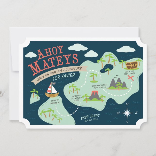 Oh invitation d'aventure de Mateys (Devant)