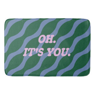Oh It's You Retro Welcome Doormat Bath Mat