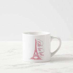 Oh La La - Eiffel Tower Paris France Espresso Cup