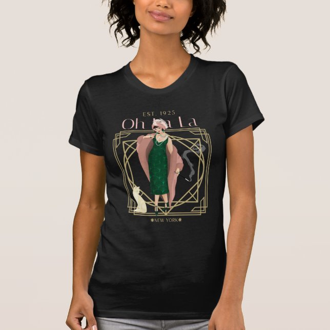 Oh La La Shirt (Black) (Front)