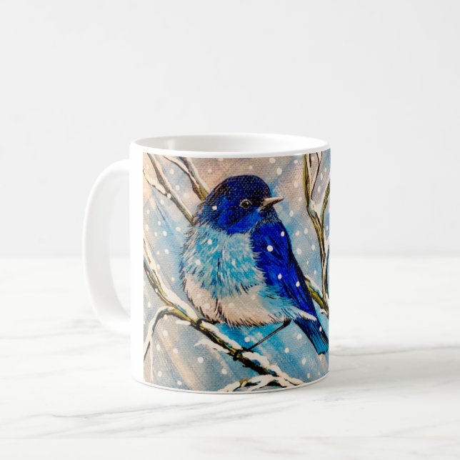 Oh la tasse de bleus de bébé (Devant gauche)
