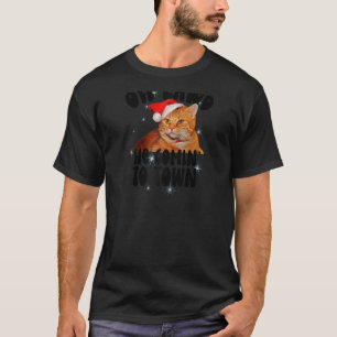 Oh Lawd He Comin' Chonk Christmas Cat Meme Funny F T-Shirt